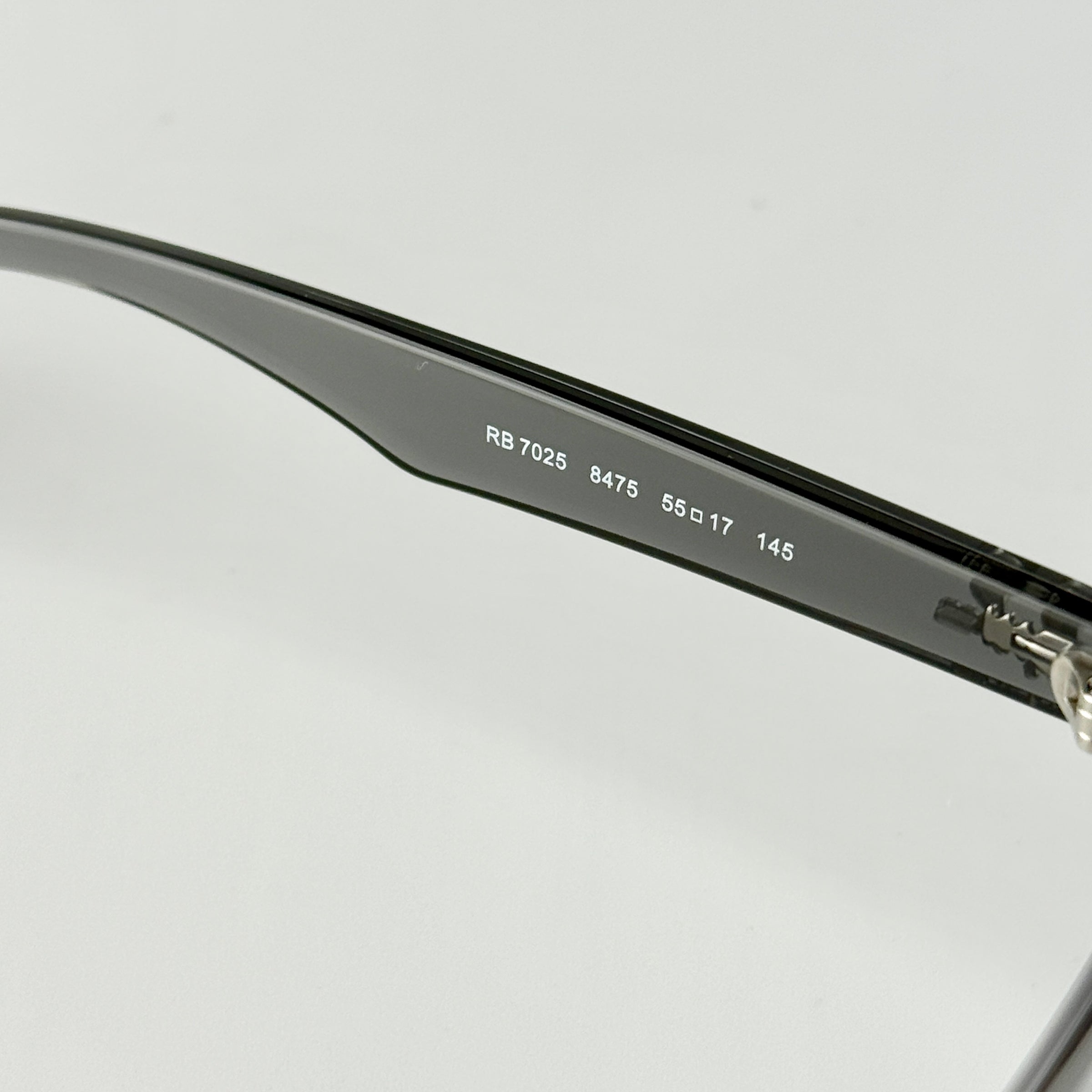 Ray-Ban RX7025 Light Grey | Lightweight Square Eyeglasses | Monocle ...
