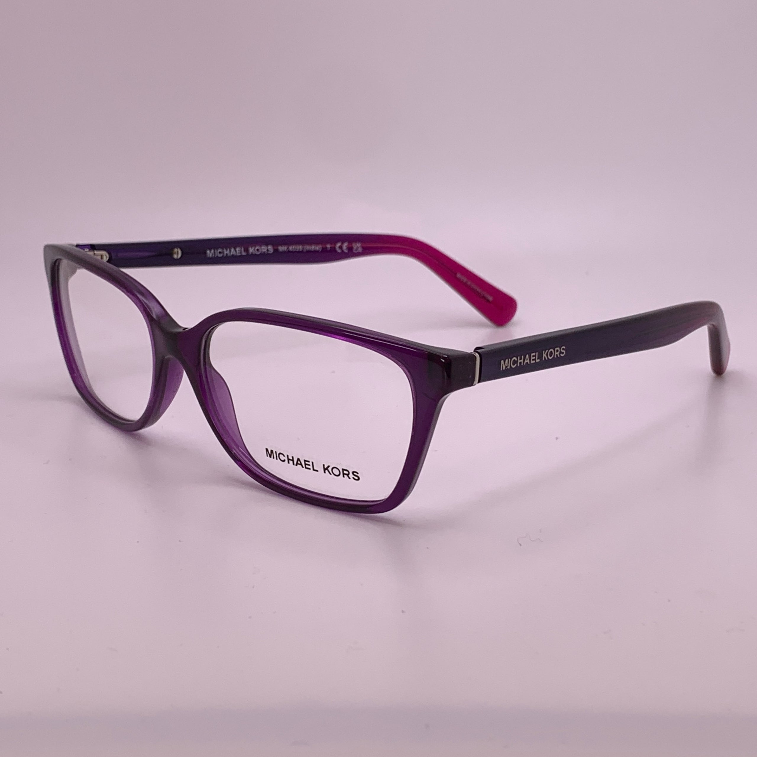 Michael Kors MK4039 India Eyeglasses Transparent Purple Monocle Eyewear Boutique Monocle Eyewear Boutique