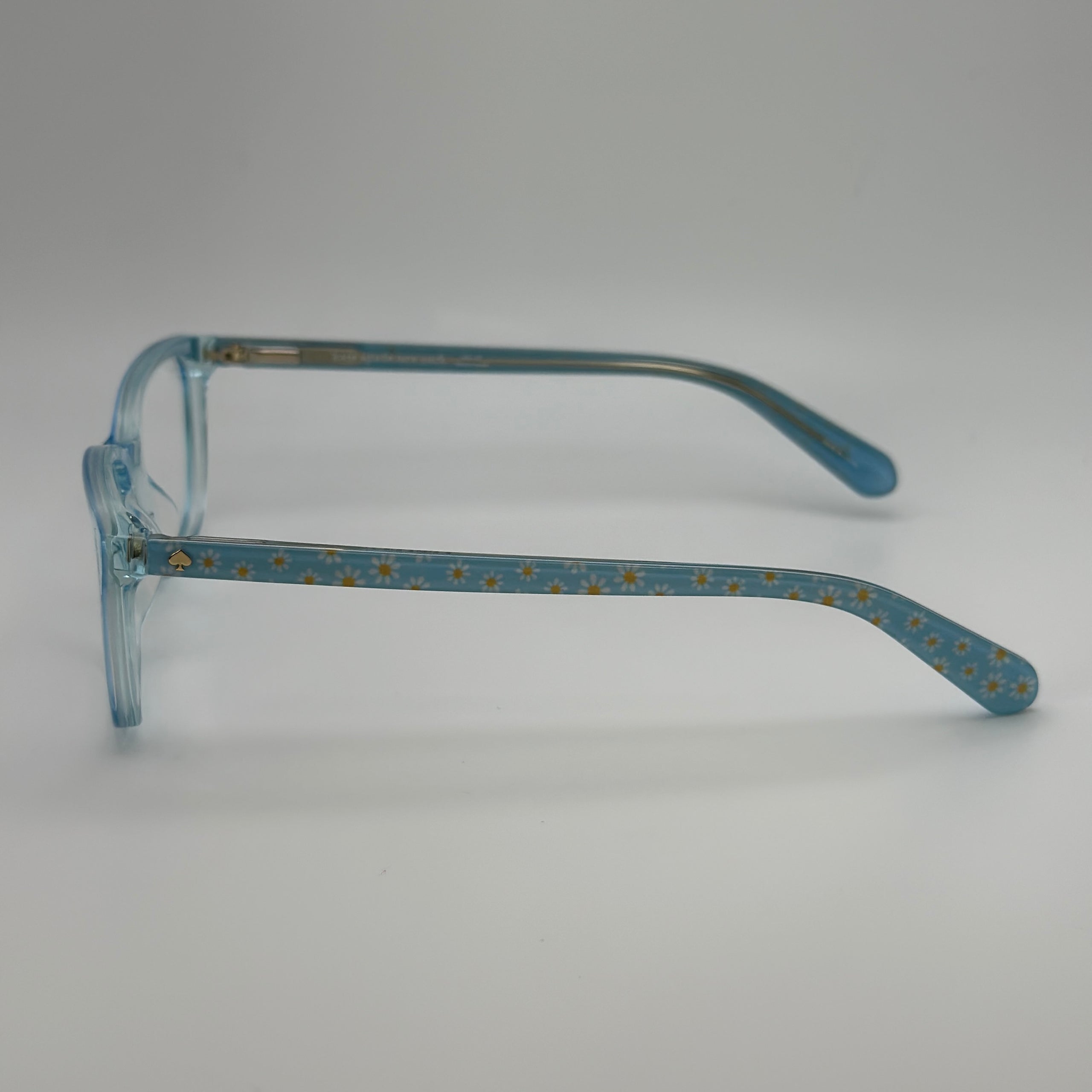 Kate Spade Pia Eyeglasses Blue Rectangular Frames for Kids Authorized Retailer Monocle Eyewear Boutique
